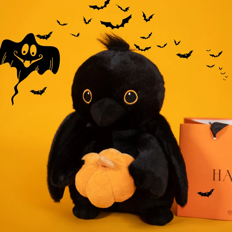 Halloween Crow Plush Toy